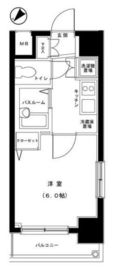 ベルファース渋谷 303 間取り図