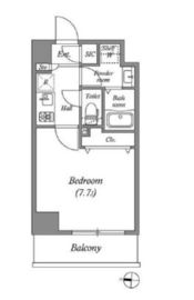 GRAN PASEO両国Ⅱ (グランパセオ両国Ⅱ) 502 間取り図