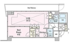 MAISON SENZOKUIKE 301 間取り図