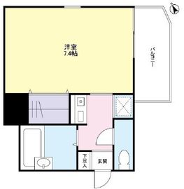 アルモニー御茶ノ水 401 間取り図