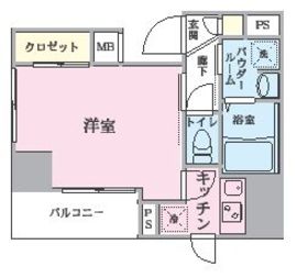 若松河田ステーションレジデンス 703 間取り図