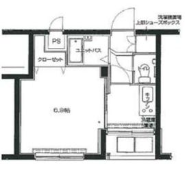 ロアール本郷東大前 2階 間取り図