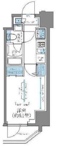 レジディア南品川プレイス 403 間取り図