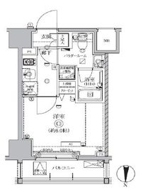 QUALITAS南大井 (クオリタス南大井) 802 間取り図
