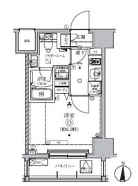 QUALITAS南大井 (クオリタス南大井) 506 間取り図