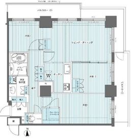 フェニックス西参道タワー 14階 間取り図