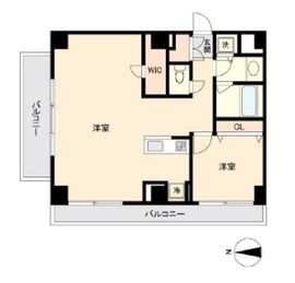 HF中野坂上レジデンス 4階 間取り図