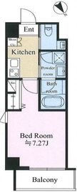 クレストハウス小石川 201 間取り図