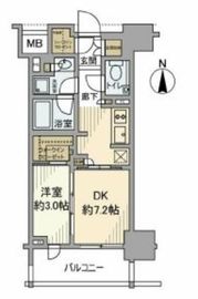 アトラス北品川 5階 間取り図