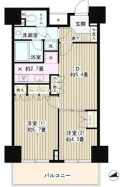 リーデンスタワー 7階 間取り図