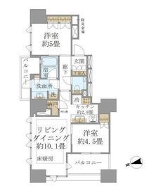 ブリリア秋葉原 9階 間取り図