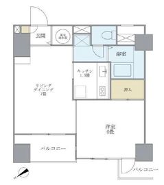 グランドメゾン田町 2階 間取り図