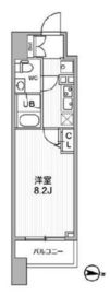 ALTERNA亀戸 (オルタナ亀戸) 503 間取り図