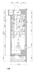ALTERNA亀戸 (オルタナ亀戸) 606 間取り図