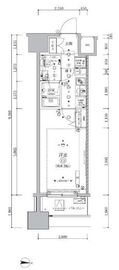ALTERNA亀戸 (オルタナ亀戸) 603 間取り図