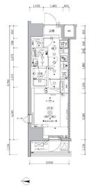 ALTERNA亀戸 (オルタナ亀戸) 605 間取り図