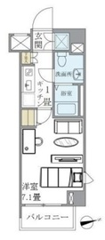 リアルスウィート三軒茶屋 208 間取り図