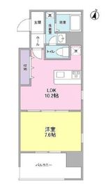 ラークガーデン木場 805 間取り図