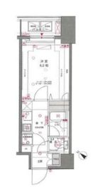東京蒲田スクエアタワー 10階 間取り図