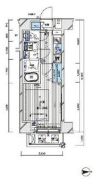 メインステージ白金3 4階 間取り図