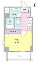 メゾン・ド・クロシェット 402 間取り図