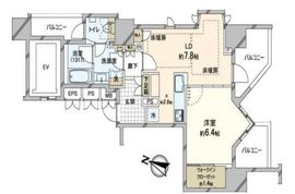 ジオ一番町 3階 間取り図