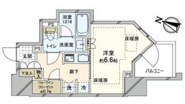 ジオ一番町 2階 間取り図