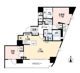 パークコート広尾ヒルトップレジデンス 1階 間取り図