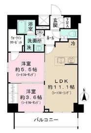 パークリュクス清澄白河 7階 間取り図