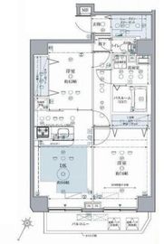 クレヴィスタ西巣鴨 13階 間取り図