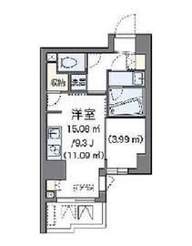 ラヴィエ銀座東 603 間取り図