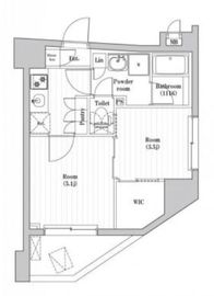 レジデンス北大塚 606 間取り図