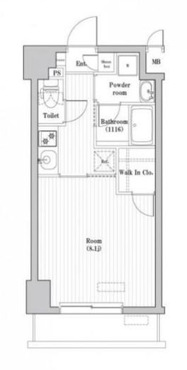 レジデンス北大塚 903 間取り図