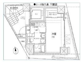 外苑キリンビル 301 間取り図