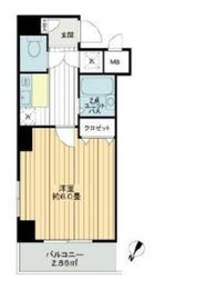 エテルノ大井町 3階 間取り図