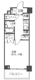 ラグジュアリーアパートメント西新宿 3階 間取り図