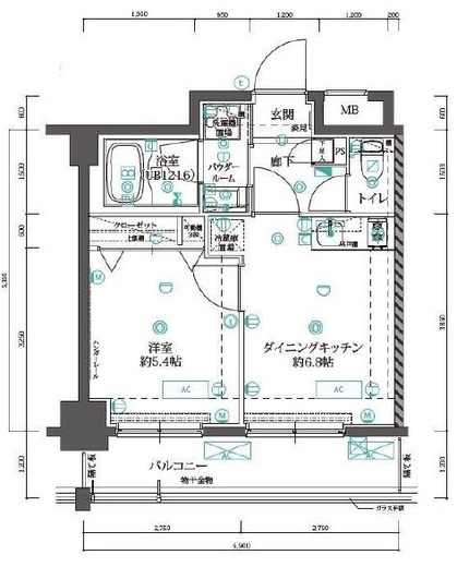 ALTERNA錦糸町 (オルタナ錦糸町) 203 間取り図