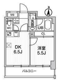 ALTERNA錦糸町 (オルタナ錦糸町) 402 間取り図
