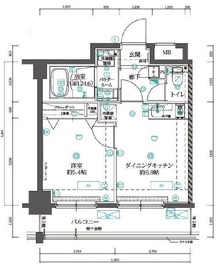 ALTERNA錦糸町 (オルタナ錦糸町) 403 間取り図