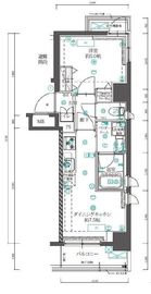 ALTERNA錦糸町 (オルタナ錦糸町) 404 間取り図