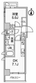ALTERNA錦糸町 (オルタナ錦糸町) 501 間取り図