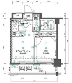 ALTERNA錦糸町 (オルタナ錦糸町) 502 間取り図