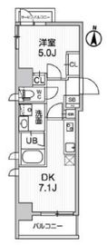 ALTERNA錦糸町 (オルタナ錦糸町) 601 間取り図