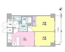 ジェイフラッツ初台 508 間取り図