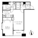 クレール碑文谷ソアレ 203 間取り図