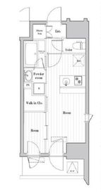 アークマーク大森町アジールコート 602 間取り図