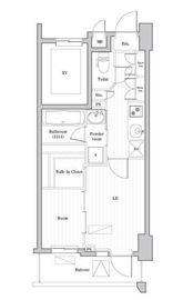 アークマーク大森町アジールコート 604 間取り図