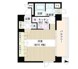 アゼリアテラス新宿 3階 間取り図