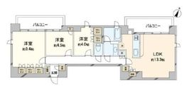 アゼリアテラス新宿 6階 間取り図