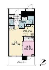 ブランズタワー豊洲 11階 間取り図